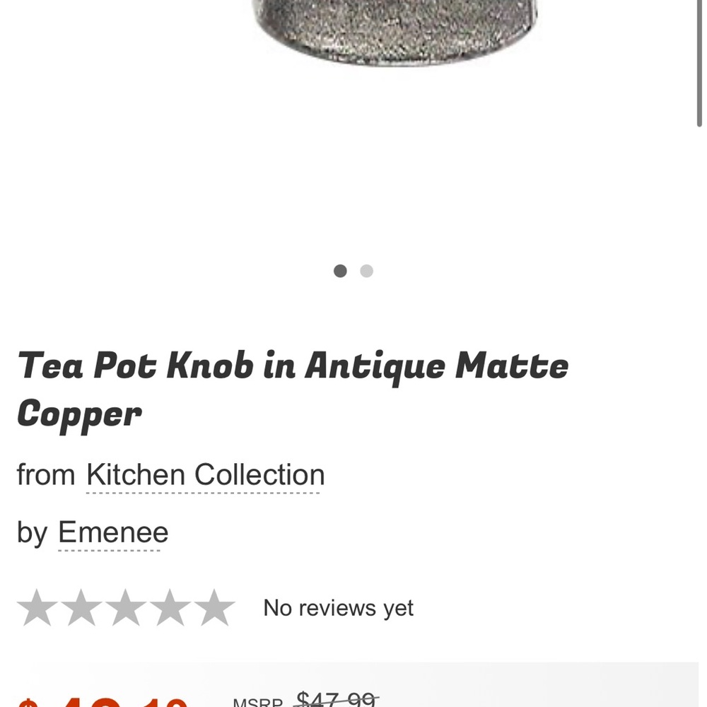 Emenee kitchen knobs - Picture 7 of 9